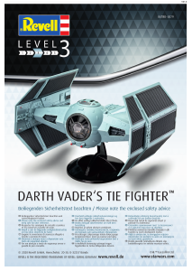 Manual Revell set 06780 Star Wars Darth Vaders TIE Fighter