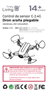 Manual de uso Simply Living GD96 Drone
