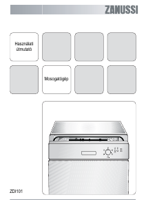 Használati útmutató Zanussi ZDI101X Mosogatógép