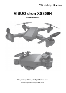Manuál Visuo XS809H Dron