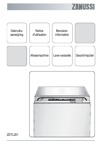 Handleiding Zanussi ZDTL201 Vaatwasser