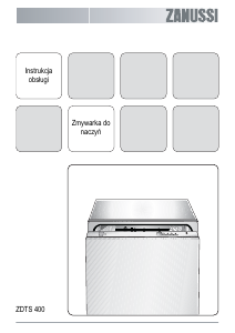 Instrukcja Zanussi ZDTS400 Zmywarka