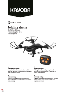 Manual Kayoba 012-295 Drone