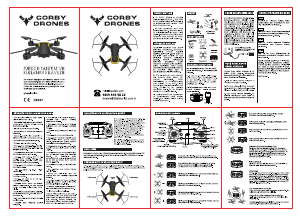 Kullanım kılavuzu Corby CX007 Drone