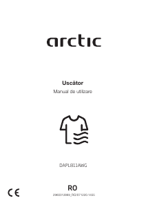 Manual Arctic DAPL811AWG Uscător