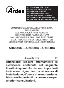 Manual de uso Ardes AR6S16C Repelente electrónico las plagas