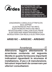 Manual de uso Ardes AR6S40C Repelente electrónico las plagas