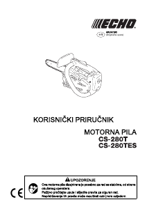 Priručnik Echo CS-280T Motorna pila