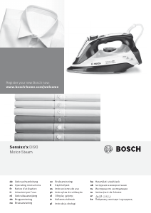 Manual Bosch TDI902836A Fier de călcat