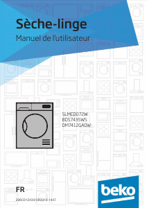 Mode d’emploi BEKO BDS 7435 WS Sèche-linge