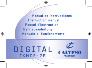 Manuale Calypso K6060 Orologio da polso