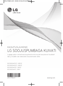 Kasutusjuhend LG RC9055AP2Z Kuivati