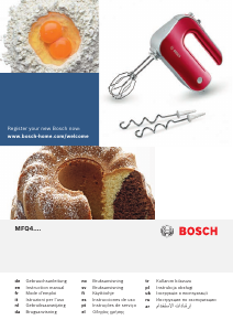 Kullanım kılavuzu Bosch MFQ4030K El mikseri