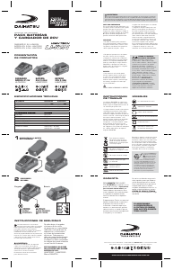 Manual de uso Daihatsu HI-CA2024 Cargador de batería