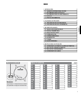 Manual de uso Edox 80120-3NCA-NIN Neptunian Neptunian Automatic Reloj de pulsera
