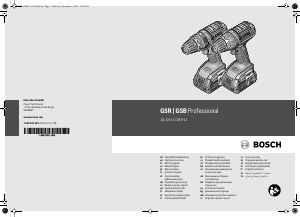 كتيب معدة تخريم GSR 14,4 V-LI Professional بوش