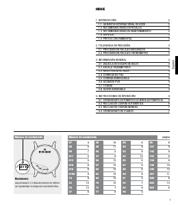 Manual de uso Edox 80120-3NCA-BUIDN Neptunian Neptunian Automatic Reloj de pulsera