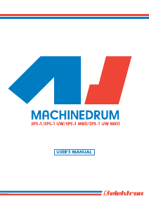 Manual Elektron SPS-1 MachineDrum Drum Machine