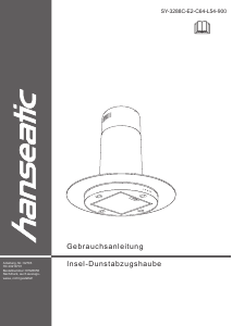 Handleiding Hanseatic SY-3288C-E2-C64-L54-900 Afzuigkap