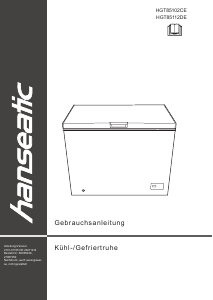 Bedienungsanleitung Hanseatic HGT85102CE Gefrierschrank