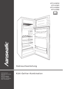 Manual Hanseatic HTF14155EI Fridge-Freezer
