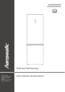 Bedienungsanleitung Hanseatic HKGKB20060DNFBI Kühl-gefrierkombination