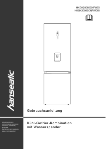 Manual Hanseatic HKGK20060CNFWDI Fridge-Freezer