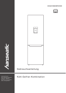 Manual Hanseatic HKGK18560NFEIWD Fridge-Freezer
