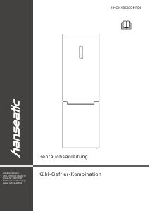 Manual Hanseatic HKGK18560CNFDI Fridge-Freezer