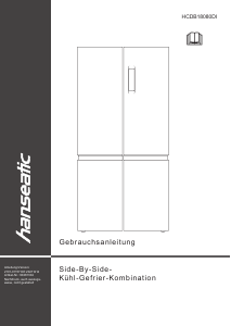 Manual Hanseatic HCDB18080DI Fridge-Freezer