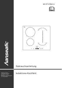 Handleiding Hanseatic MC-IF7127B2C-A Kookplaat