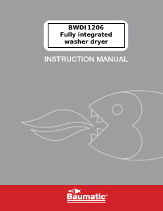 Manual Baumatic BWDI1206 Washer-Dryer