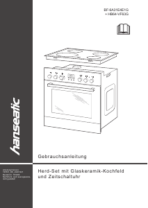 Bedienungsanleitung Hanseatic HB64-VF-63G Backofen