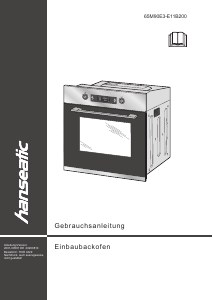 Manual Hanseatic 65M90E3-E11B200 Oven