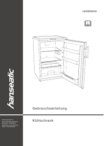 Manual Hanseatic HKS8555DW Refrigerator