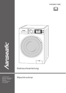 Manual Hanseatic HWD86W114BE Washer-Dryer
