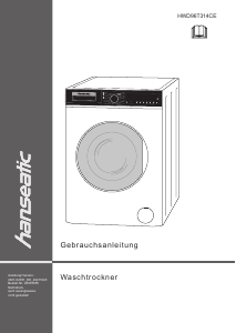 Bedienungsanleitung Hanseatic HWD96T314CE Waschtrockner