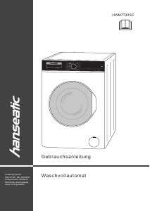 Manual Hanseatic HWM7T3I16C Washing Machine