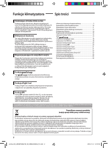 Instrukcja Samsung AR09FSSYAWTN Klimatyzator