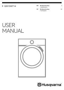 Bruksanvisning Husqvarna-Electrolux QW15W714 Tvättmaskin