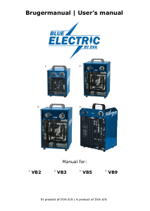 Brugsanvisning Blue Electric VB2 Varmeblæser