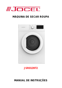 Manual Jocel JSR013972 Máquina de secar roupa