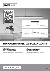 Manual LivarnoLux IAN 338501 Lamp