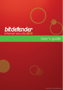 Manual Bitdefender Internet Security (2010)