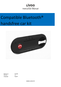 Manual Livoo TEC582 Car Kit