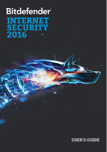 Handleiding Bitdefender Internet Security (2016)