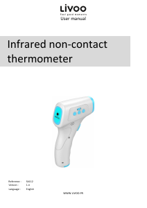 Manual Livoo SA112 Thermometer