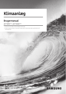 Brugsanvisning Samsung AR09RXPXBWKX Varmepumpe