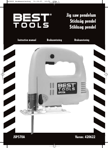 Bruksanvisning Best Tools JSP570A Sticksåg