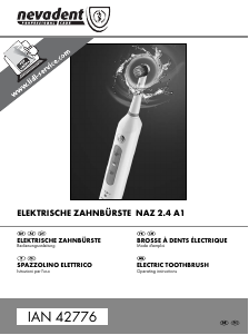 Manuale Nevadent IAN 42776 Spazzolino elettrico